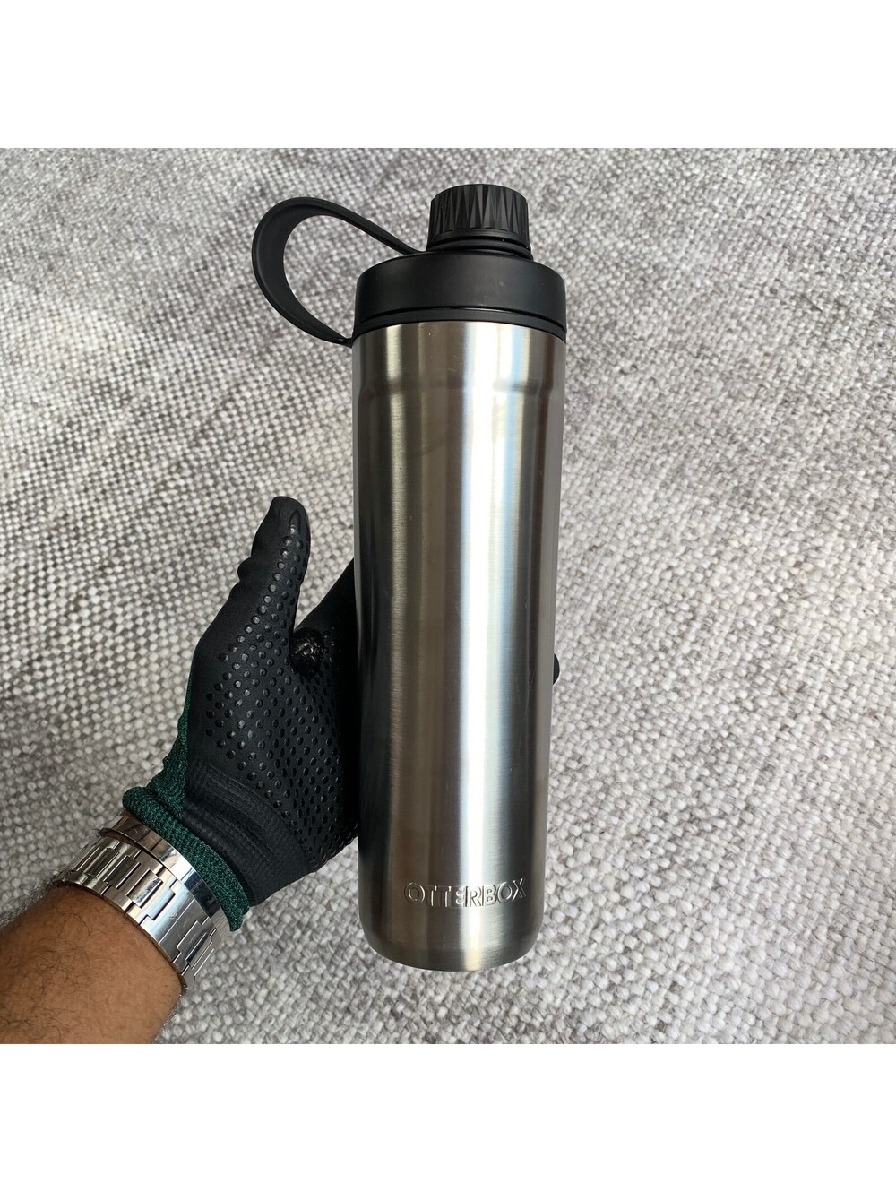 OtterBox Stainless Steel Water Bottle‎ with Loop Cap - Engraved